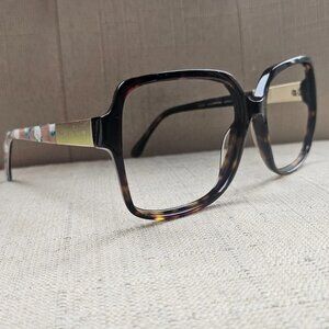 Draper James Women Eyeglasses Sunglasse Frame Big Face Tortoise Glasses